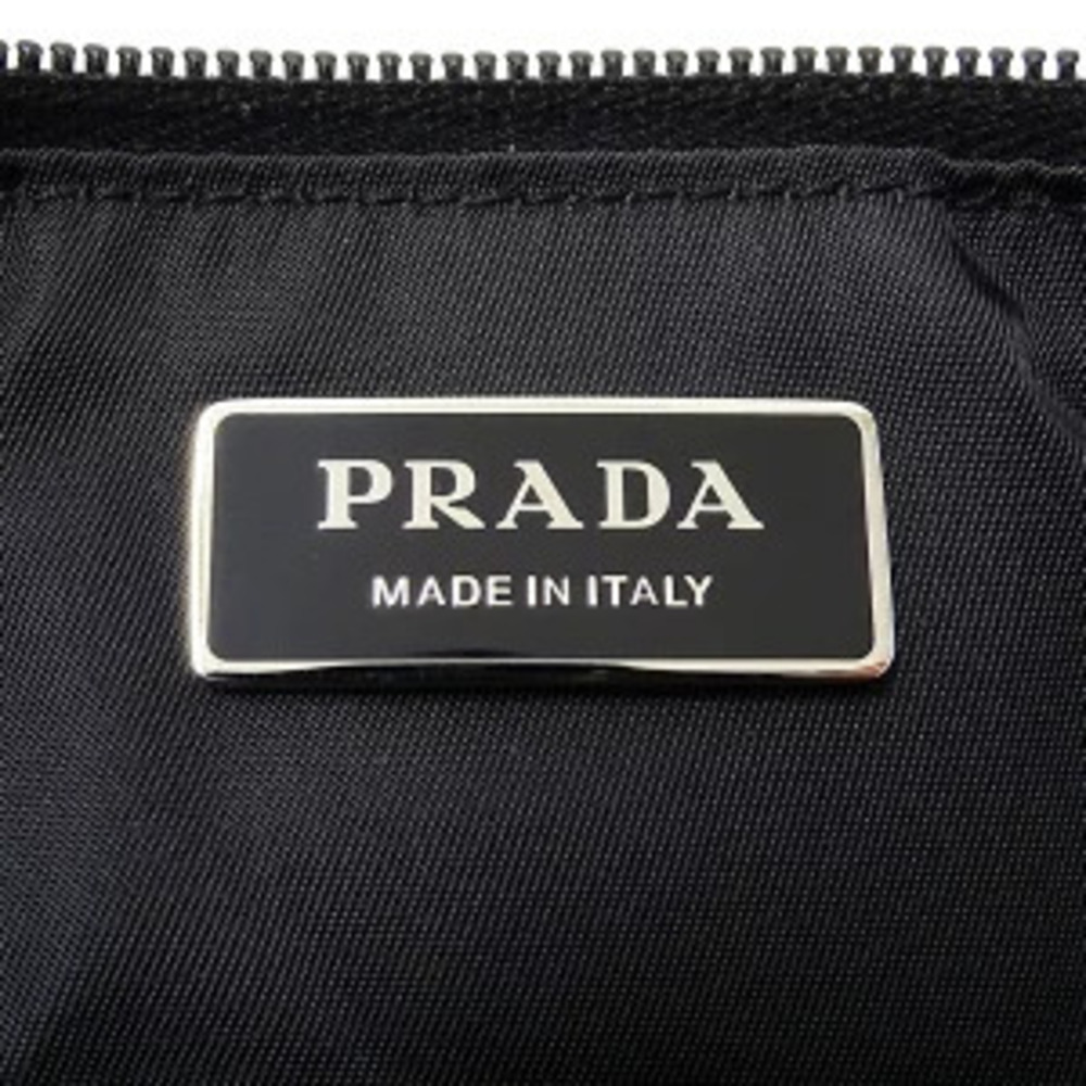 Prada Bag Body Bum Crossbody Belt Waist Black Logo - Picture 6 of 8